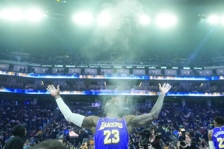 LeBron James says he isn't ready to reveal a decision on his future, doesn't offer any hints
